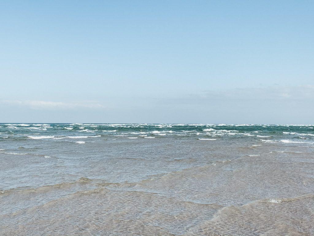 Where the two seas meet in Skagen